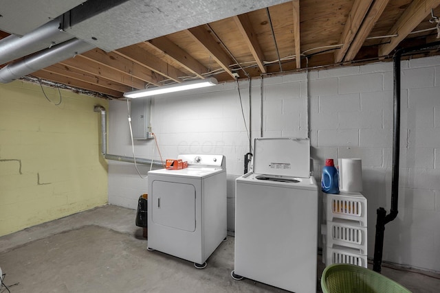 6346 Well Fleet Dr Unit 96, Columbus, OH 43231 - washroom with washer and dryer and laundry area