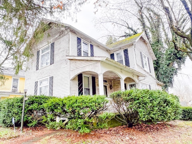 view of side of property
