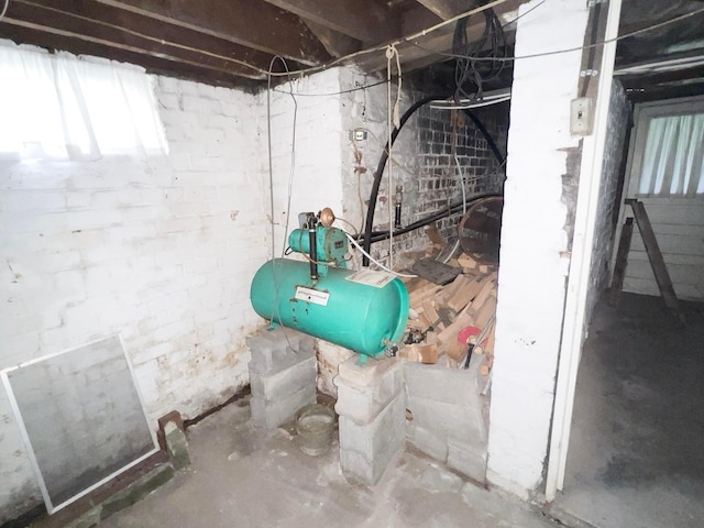 view of utility room