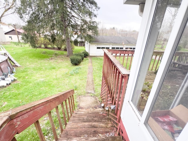 view of yard