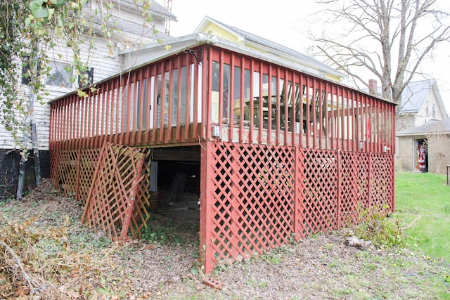 view of deck
