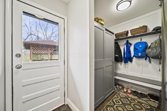 11378 Ann Dr NW, Baltimore, OH 43105 - mudroom with baseboards and visible vents