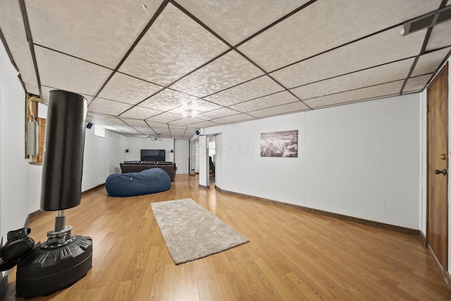 11378 Ann Dr NW, Baltimore, OH 43105 - interior space featuring baseboards and wood finished floors
