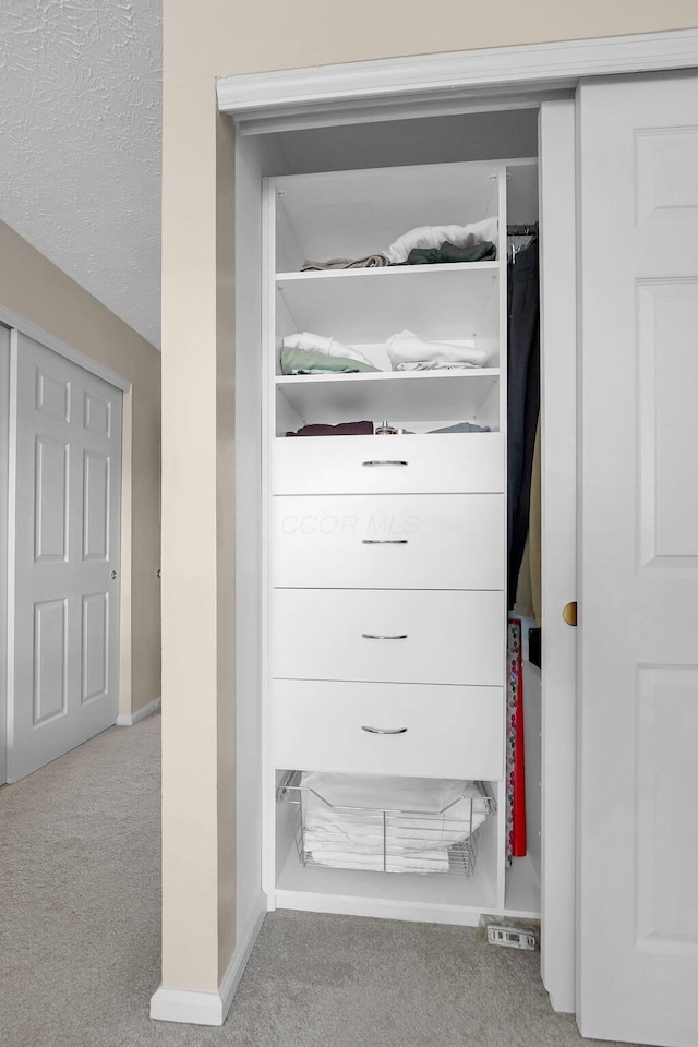 view of closet
