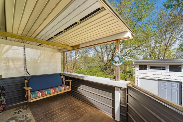 1706 Kinross Ln, Galloway, OH 43119 - view of deck