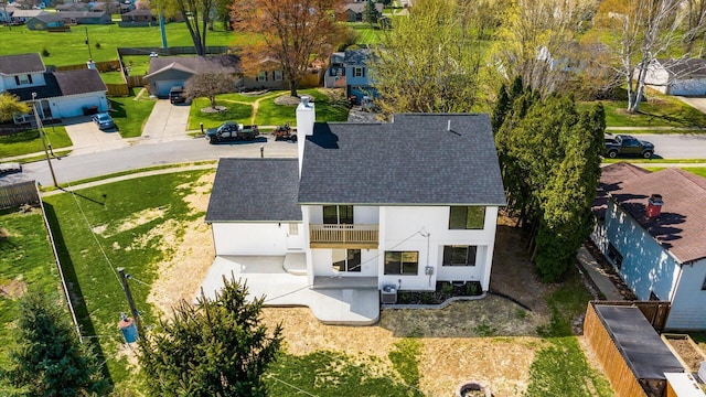 500 Hemlock Pl, Newark, OH 43055 - bird's eye view with a residential view