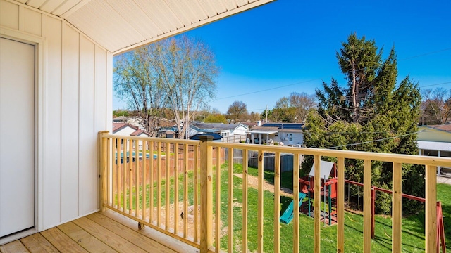 500 Hemlock Pl, Newark, OH 43055 - balcony with a residential view