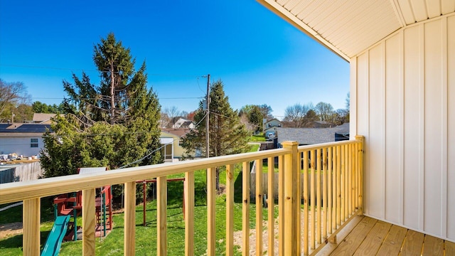 500 Hemlock Pl, Newark, OH 43055 - balcony featuring a residential view