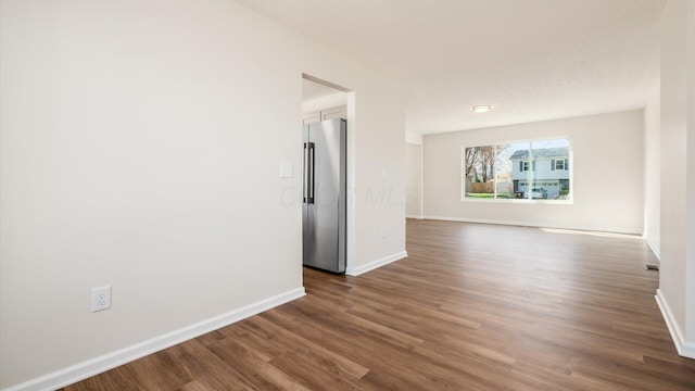 500 Hemlock Pl, Newark, OH 43055 - empty room with baseboards and dark wood finished floors