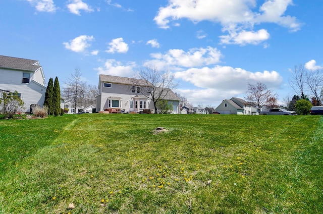 view of yard