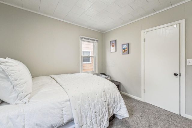 1329 Studer Ave, Columbus, OH 43206 - bedroom featuring carpet floors and crown molding