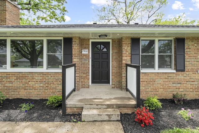 2960 Berwick Blvd, Columbus, OH 43209 - doorway to property with brick siding