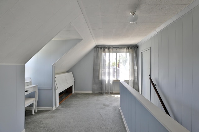 3113 Oaklawn St, Columbus, OH 43224 - additional living space featuring carpet flooring and lofted ceiling