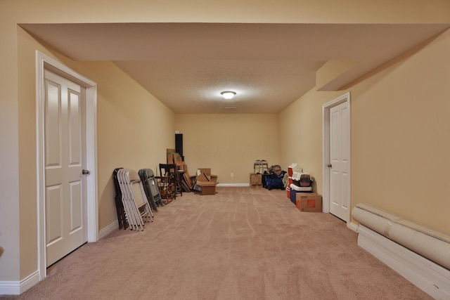 6134 Glade Run Rd, Hilliard, OH 43026 - rec room featuring carpet floors and baseboards