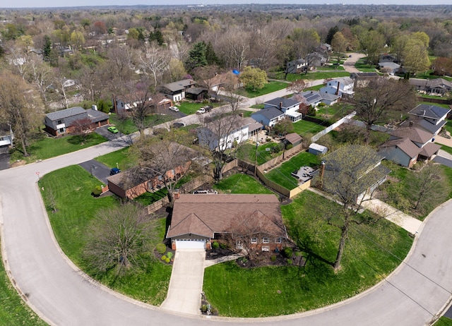 5580 Millington Rd, Columbus, OH 43235 - aerial view with a residential view