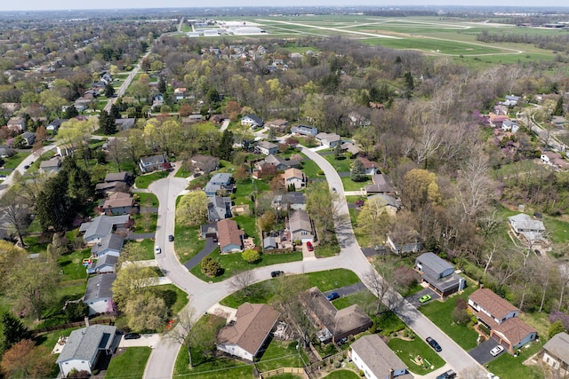 5580 Millington Rd, Columbus, OH 43235 - bird's eye view featuring a residential view