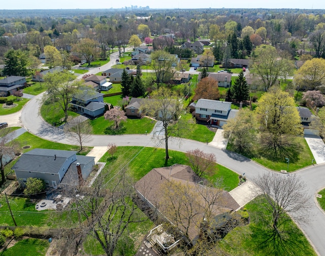 5580 Millington Rd, Columbus, OH 43235 - bird's eye view featuring a residential view