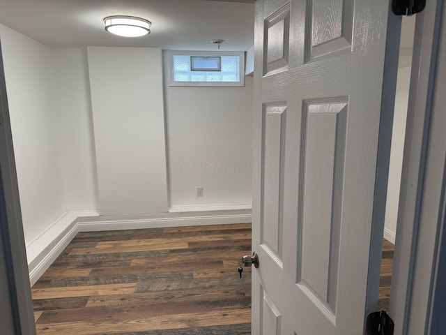 4620 Boynton Pl, Columbus, OH 43227 - interior space with dark wood finished floors and baseboards