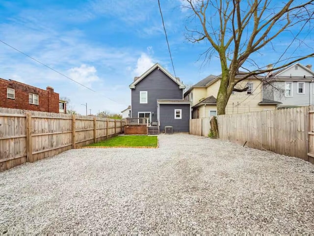 85 Dana Ave, Columbus, OH 43222 - rear view of property featuring a fenced backyard