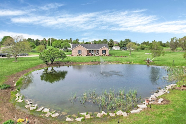 property view of water