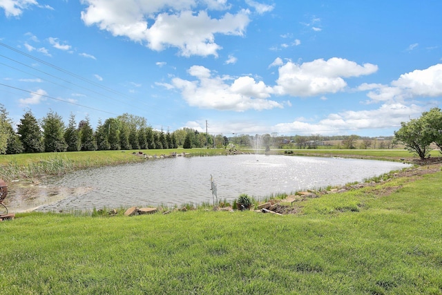 property view of water