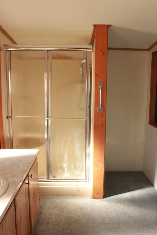 45 Ravine Ridge Dr, Delaware, OH 43015 - full bath featuring a shower stall and vanity