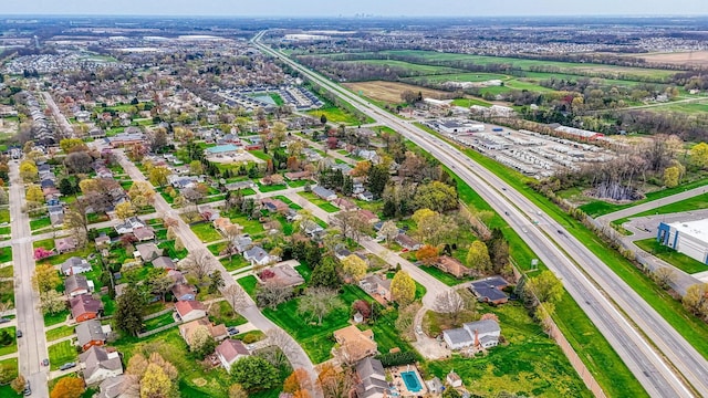 aerial view