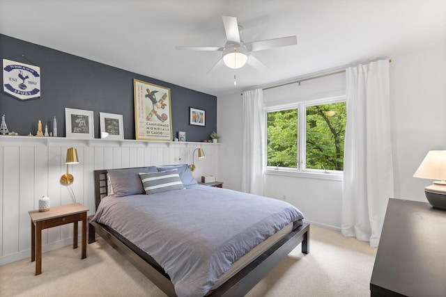 8019 Clouse Rd, New Albany, OH 43054 - bedroom featuring carpet floors and ceiling fan