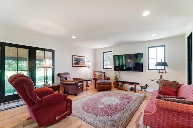 9730 Lancaster Kirkersville Rd NW, Baltimore, OH 43105 - living room with recessed lighting and wood finished floors