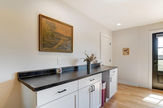 9730 Lancaster Kirkersville Rd NW, Baltimore, OH 43105 - interior space with baseboards, wood finished floors, and recessed lighting