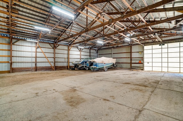 9730 Lancaster Kirkersville Rd NW, Baltimore, OH 43105 - garage with metal wall