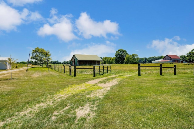 9730 Lancaster Kirkersville Rd NW, Baltimore, OH 43105 - view of yard with fence and a rural view