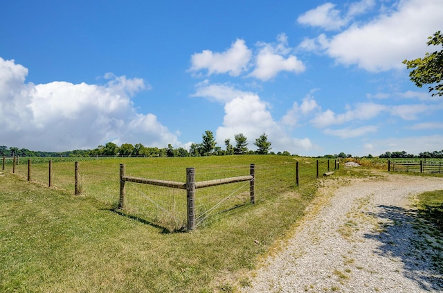 9730 Lancaster Kirkersville Rd NW, Baltimore, OH 43105 - view of yard with fence and a rural view