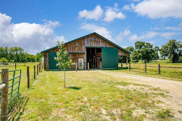 9730 Lancaster Kirkersville Rd NW, Baltimore, OH 43105 - view of outbuilding with an exterior structure, an outdoor structure, and a rural view