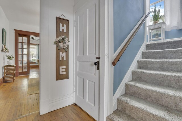 328 Pearl St, Jackson, OH 45640 - interior space featuring hardwood / wood-style flooring and baseboards