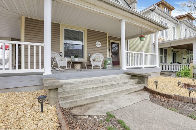 328 Pearl St, Jackson, OH 45640 - entrance to property with covered porch