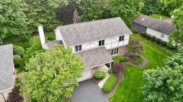 7918 Sethwick Rd, Dublin, OH 43016 - aerial view of property and surrounding area