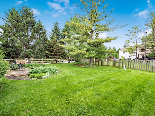 3794 Bridle Ct, Columbus, OH 43221 - view of yard featuring a patio area