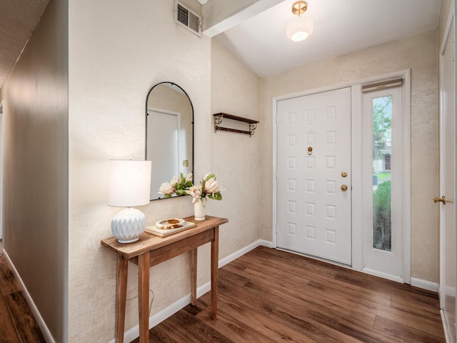 3794 Bridle Ct, Columbus, OH 43221 - entrance foyer featuring dark wood-style flooring and baseboards