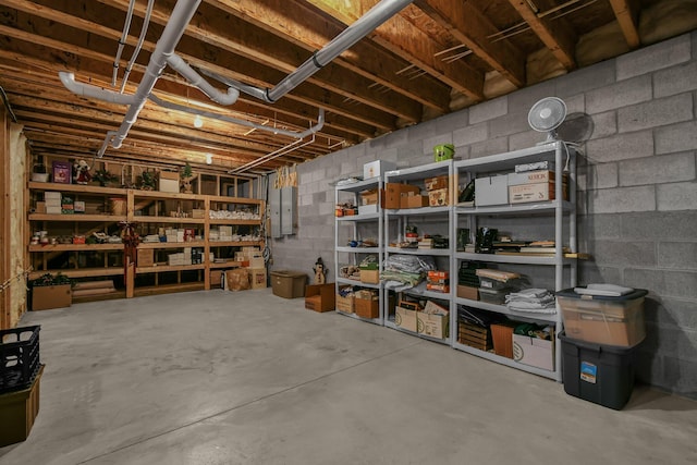 12372 Brook Forest Cir NW, Pickerington, OH 43147 - storage room with electric panel
