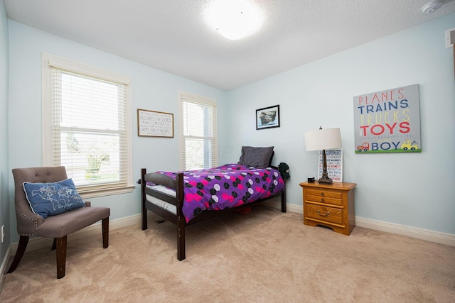 6707 Meadow Glen Dr S, Westerville, OH 43082 - bedroom with baseboards, light colored carpet, and multiple windows