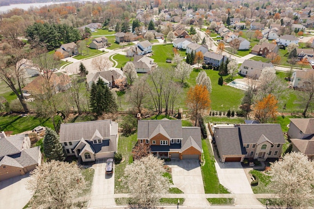 6707 Meadow Glen Dr S, Westerville, OH 43082 - bird's eye view featuring a residential view