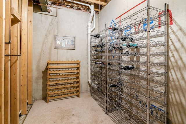 478 Riverbend Ave, Powell, OH 43065 - wine cellar with carpet