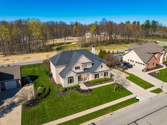 478 Riverbend Ave, Powell, OH 43065 - aerial view