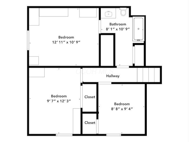 2495 Hingham Ln, Columbus, OH 43224 - floor plan / room layout