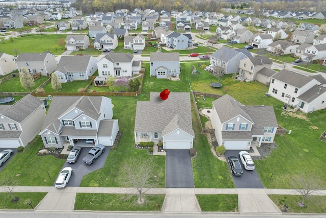114 Hummock Dr, Etna, OH 43062 - bird's eye view with a residential view