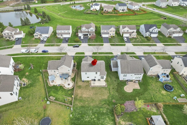 114 Hummock Dr, Etna, OH 43062 - drone / aerial view with a residential view and a water view