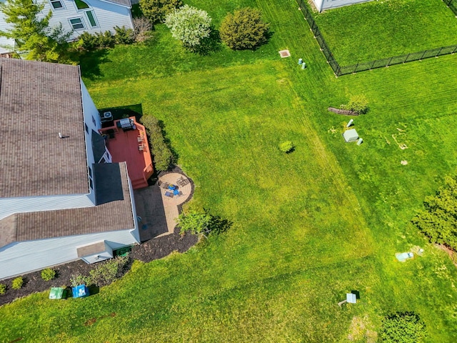 drone / aerial view