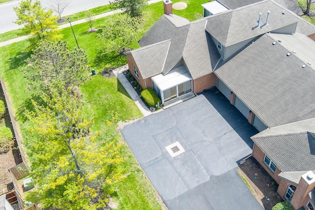 drone / aerial view