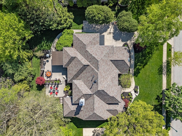 3906 Tarrington Ln, Columbus, OH 43220 - bird's eye view